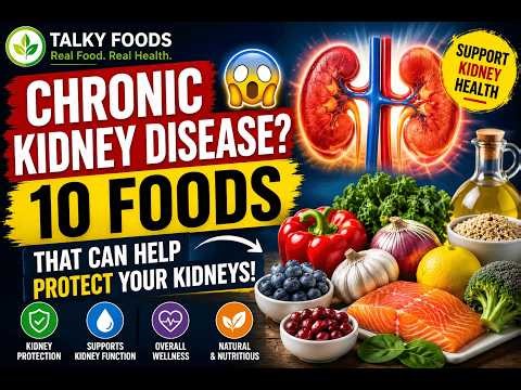 🏆 😱 Chronic Kidney Disease? 10 Foods That Can Help Protect Your Kidneys!