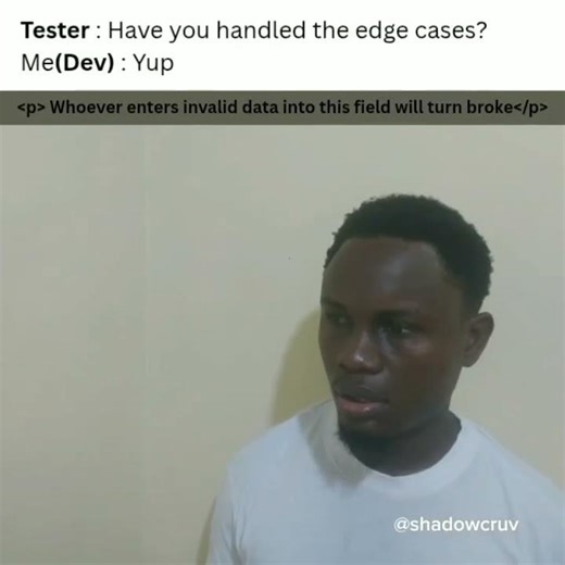 Best way to solve edge cases😁💻 #Software #TechHumor #Shorts #CodingLife