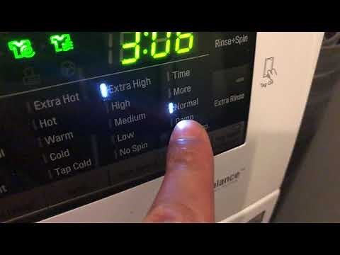 LG Front Loading Washer Machine and Dryer - How to Only Dry Clothes