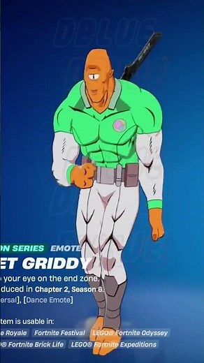 Allen the Alien Dancing To Get Griddy Fortnite