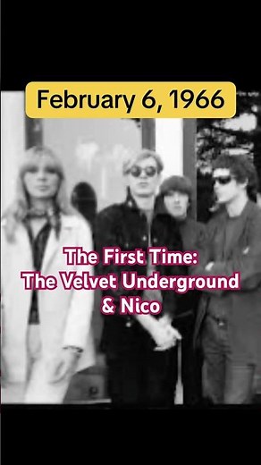The First Time: The Velvet Underground & Nico