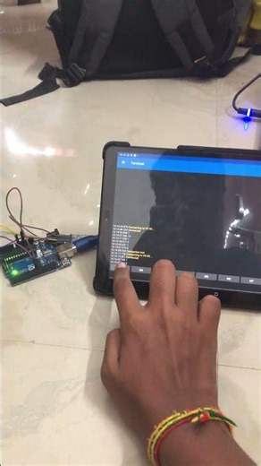 Mobile control led with Arduino UNO and HC-05
