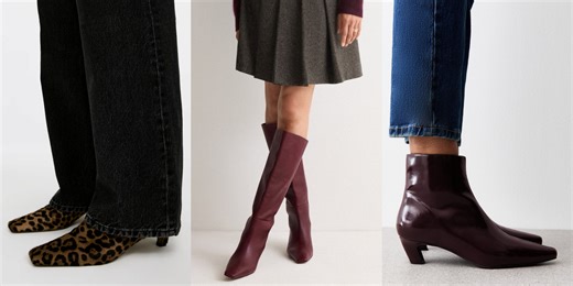 The chic, easy to walk in heel gets a winter upgrade - here are the best kitten heel boots from £30