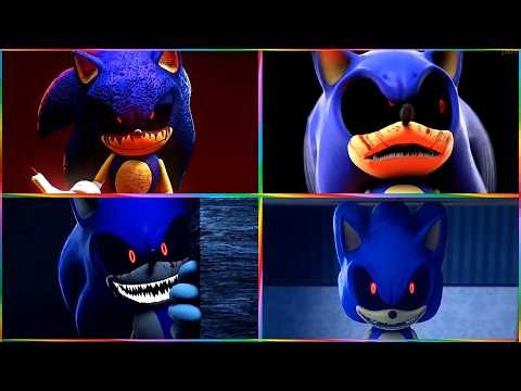 Sonic vs Sonic.exe 😱 | Coffin Dance Animation (AI 3D)