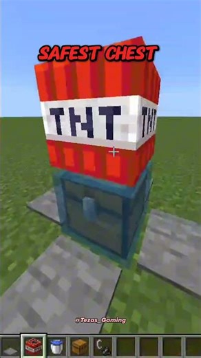 Safest Chest ✨ #shorts #youtubeshorts #minecraft #gaming #viral #shortsfeed #mhacommunity