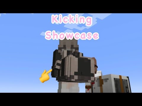 Kicking showcase (Mod Minepreggo by DixMK)