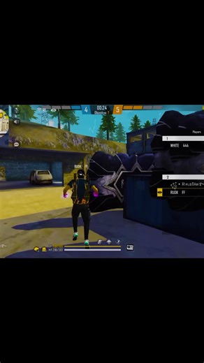 WHITE 444 Challenges Top Players Raistar and Rouk FF