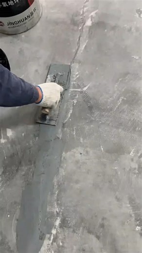 Concrete Crack Repair Filling Floor Joints with Self-Leveling Compound