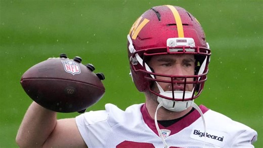 Zach Ertz injury gives Commanders young tight ends chance to shine