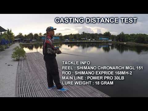 SHIMANO CHRONARCH MGL 2017 CASTING REEL REVIEW