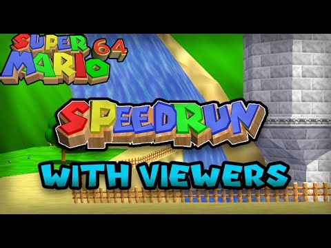 SM64 Co-op Speedrunning with VIEWERS! |16 Star runs AFTER!