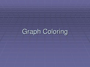 Graph Coloring - SlideServe
