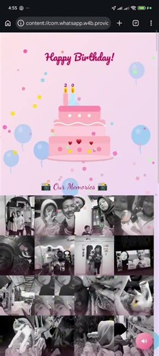 Template Ucapan Selamat Ulang Tahun!!