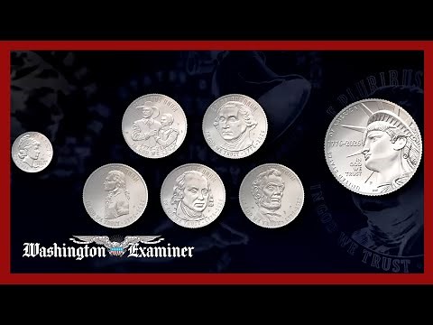 US Mint debuts new coin designs for America’s 250th anniversary