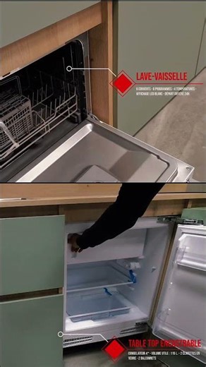 Kitchenette fonctionnelle