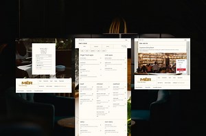 MĒR Restaurant Template — Framer - Etsy Australia