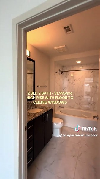 River Oaks 2 Bed/2 Bath High Rise - $1995