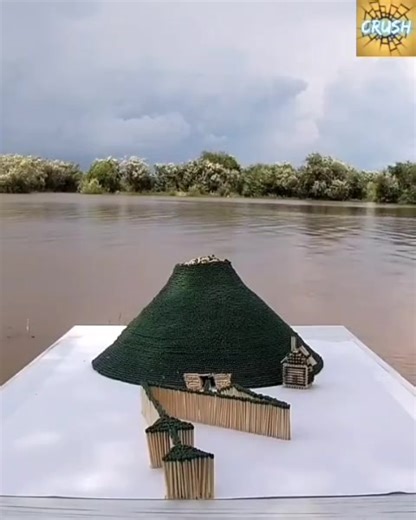 Explosive Matchstick Volcano Experiment