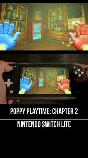 Poppy Playtime Chapter 2 Nintendo Switch Lite Gameplay