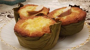 3.7M views · 15K reactions | How to make a delicious homemade Special Bibingka . Detailed Recipe at https://www.pinoycookingrecipes.com/recipe/special-bibingka | Miss J | Facebook