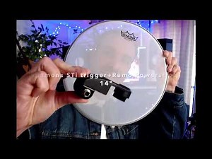 Simmons STi trigger + Remo 14" Silentstroke test, review, set up