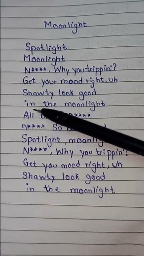 XXXTENTACIAN - MOONLIGHT (LYRICS) #xxxtentacion #moonlight #lyrics