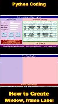 Python Frame-Label-Window #python