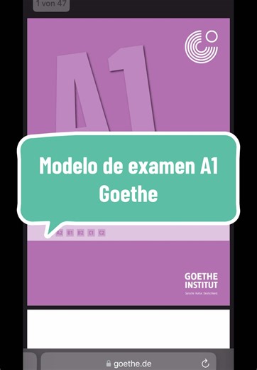 Guía para Prepararte para el Examen A1 del Goethe-Institut