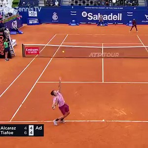 500K views · 7.2K reactions | Ahead of their US Open semi-final, looking back to the only time Alcaraz and Tiafoe have met before... | Tennis TV | Facebook