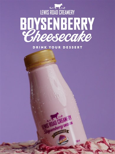 Discover Boysenberry Cheesecake Flavoured Milk