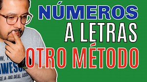 Aquí hay un ejemplo de descripción que podría atraer a los espectadores a ver un video de YouTube sobre cómo convertir números a letras en Word: ¿Quieres convertir números a letras en Word pero no sabes cómo hacerlo? En este tutorial, te enseñaré cómo convertir números a letras en Word de forma rápida y sencilla. Suscríbete a mis canales: Mi canal de moto aventura: https://www.Youtube.com/@franciscoaventura/ Canal recomendado: https://www.youtube.com/@Monisweets/ Curso completo de macros: https: