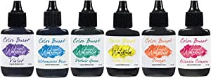 Contact USA Color Burst Liquid Watercolor - Brights (6 Pack)