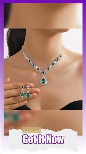 Elegant Rhinestone Jewelry Set – Timeless, Sparkling & Perfect for Any Occasion