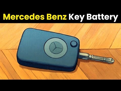 How To Change Mercedes Benz SL Roadster R129 Key Fob Battery (Step by Step Guide)