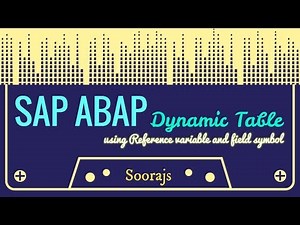 SAP ABAP - Dynamic Table generation based on a structure[Field symbol used]