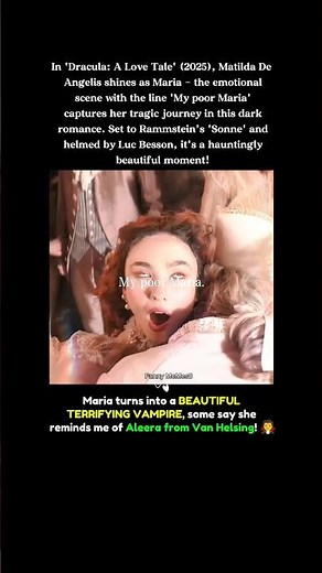 in Dracula: A Love Tale (2025) – 'My Poor Maria' Scene Tugs At Heartstrings Dark Romance