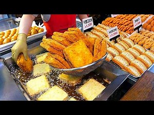 Amazing!! Making non-stop all day long. Koreans' Favorite Market Food - BEST 5 / Korean street food