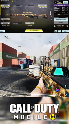 🔥Codm HDR Sniper Gunsmith #codm #codmsnipergameplay #gorillatag