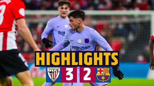 𝐇𝐈𝐆𝐇𝐋𝐈𝐆𝐇𝐓𝐒 Athletic 3-2 Barça | FC Barcelona