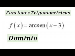 Domain of inverse trigonometric functions
