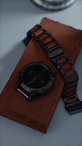 Elevate your Garmin watch with a stylish, durable band! Made from natural red sandalwood and stainless steel Suitable for men & women A perfect gift idea Get yours now! | Baool