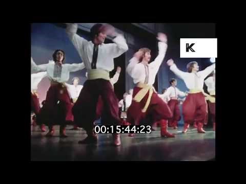 1970s Ukrainian Cossack Dancers Perform