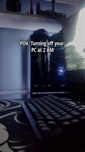 Total darkness....😶‍🌫️ #OLED #gamingsetup #techtok #gaming #fyp