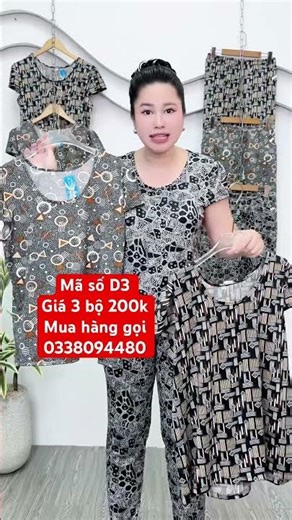 Code D3 - Price 200k for 3 sets - To order, call 0338094480