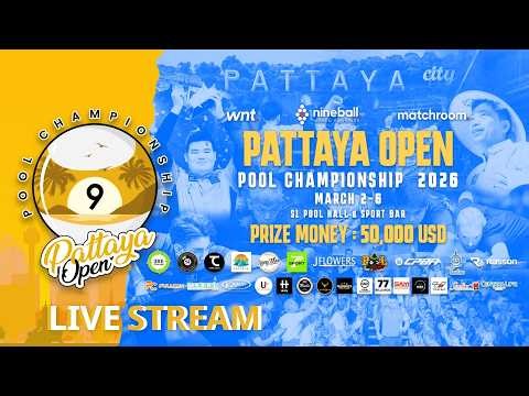 🔴 TRỰC TIẾP: CHU VIỆT HOÀNG vs DƯƠNG QUỐC HOÀNG 🏆LAST 64 - PATTAYA OPEN POOL CHAMPIONSHIP 2026