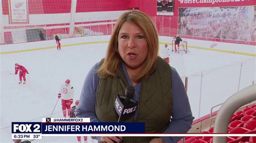 Red Wings talk Canada-USA gold medal game