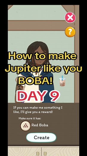 DAY 9 | RED BOBA 🧋 #bobamilktea #princessruby #bobatea #boba #bobastory #jupiter #bobastorygame #bobastorygame🧋 #gamer #gamergirl #redboba #fyp #fypシ #foryou #foryoupage #foryourpage #foryoupageofficiall #foryoupage❤️❤️