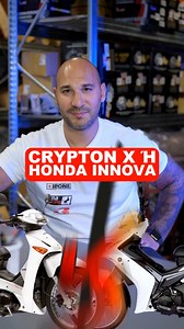 Yamaha Crypton X 135 VS Honda Innova 125? 🤔🏍️ #moto #motorcycle #honda #innova #yamaha #cryptonx #bikelife #motorlife #motorcycleparts #fy #fyp #viralvideos #racing | MotoHouse Tamias