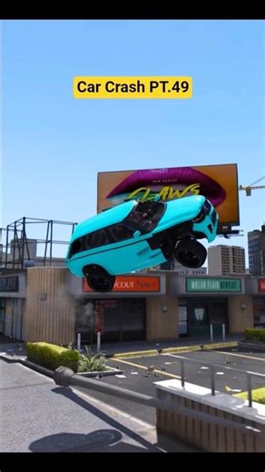 Insane Crash Moment 🚗💥 Total Street Chaos | GTA 5 Car Crash Part 49
