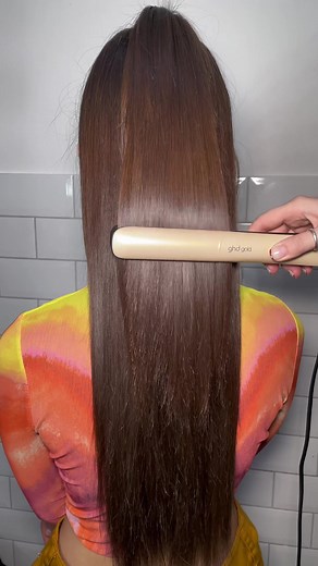 Get Shiny Hair with ghd Gold Styler | Hair Tutorial